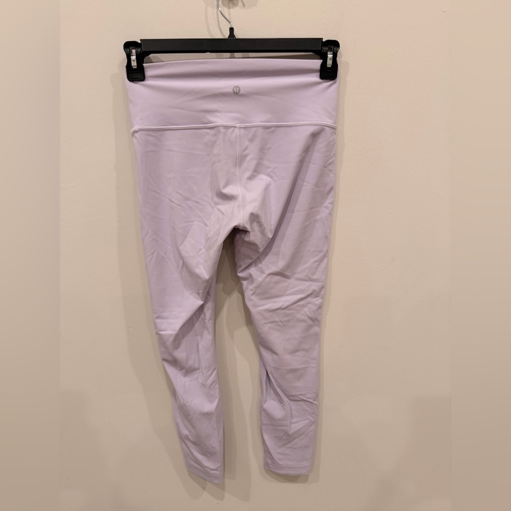 Lululemon Align High-Rise Leggings Size 8 Lavender Lilac Purple Nulu Yoga Pants